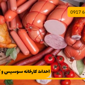 طرح توجیهی احداث کارخانه سوسیس و کالباس 1403