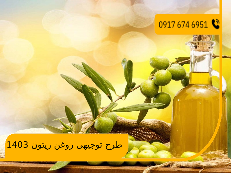 طرح توجیهی روغن زیتون 1403