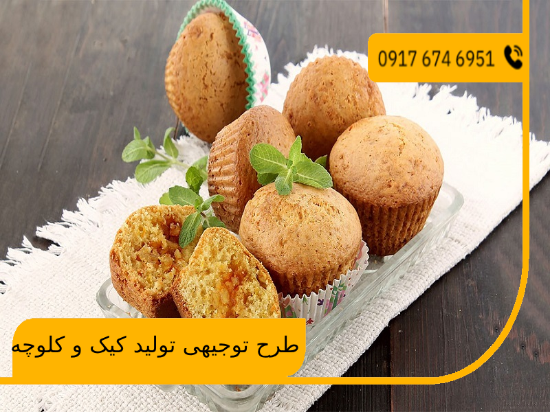 طرح توجیهی تولید کیک و کلوچه