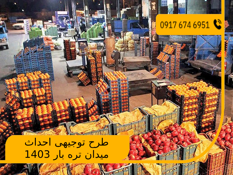 طرح توجیهی احداث میدان تره بار 1403