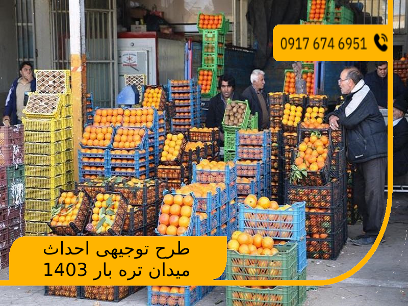 طرح توجیهی احداث میدان تره بار 1403